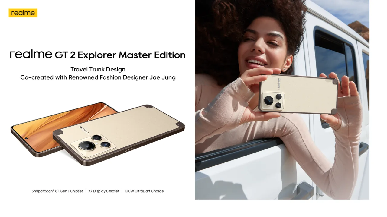 realme GT 2 Explorer Master Edition tem ótimas specs para jogos