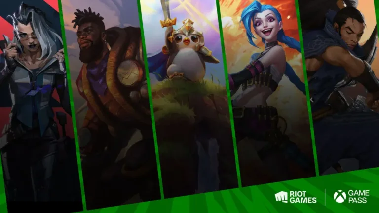 Benefícios de Xbox Game Pass para jogos da Riot Games chegam em breve