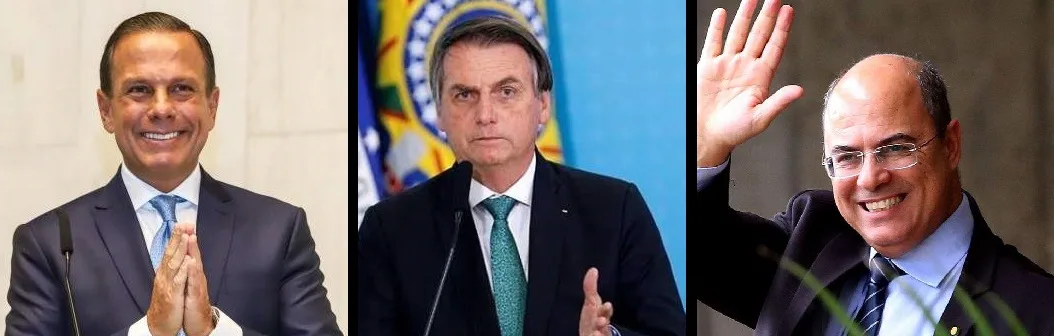 Atos expõem disputa entre Bolsonaro e governadores