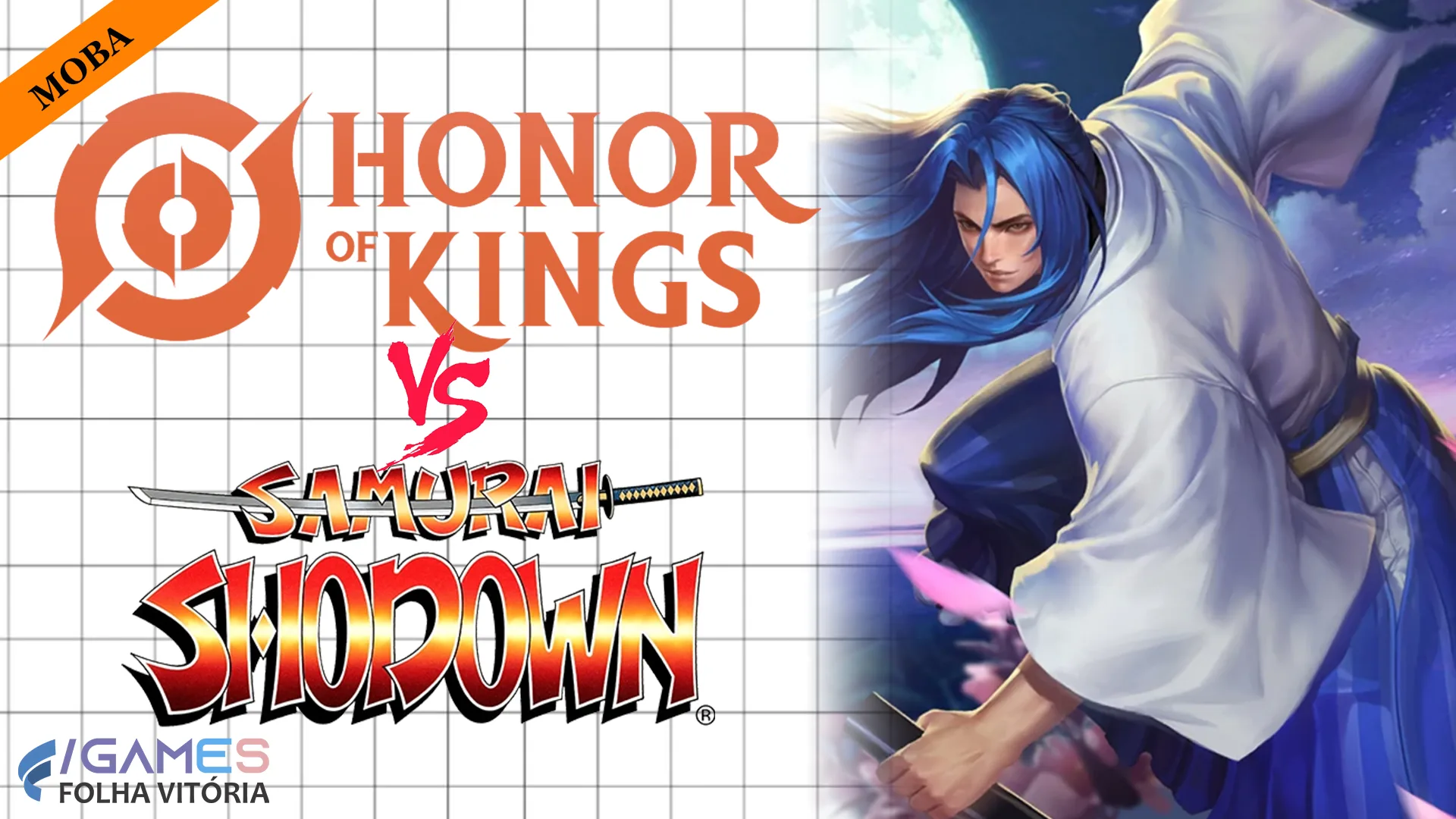 VÍDEO | Honor of Kings recebe o samurai Ukyo Tachibana de Samurai Shodown