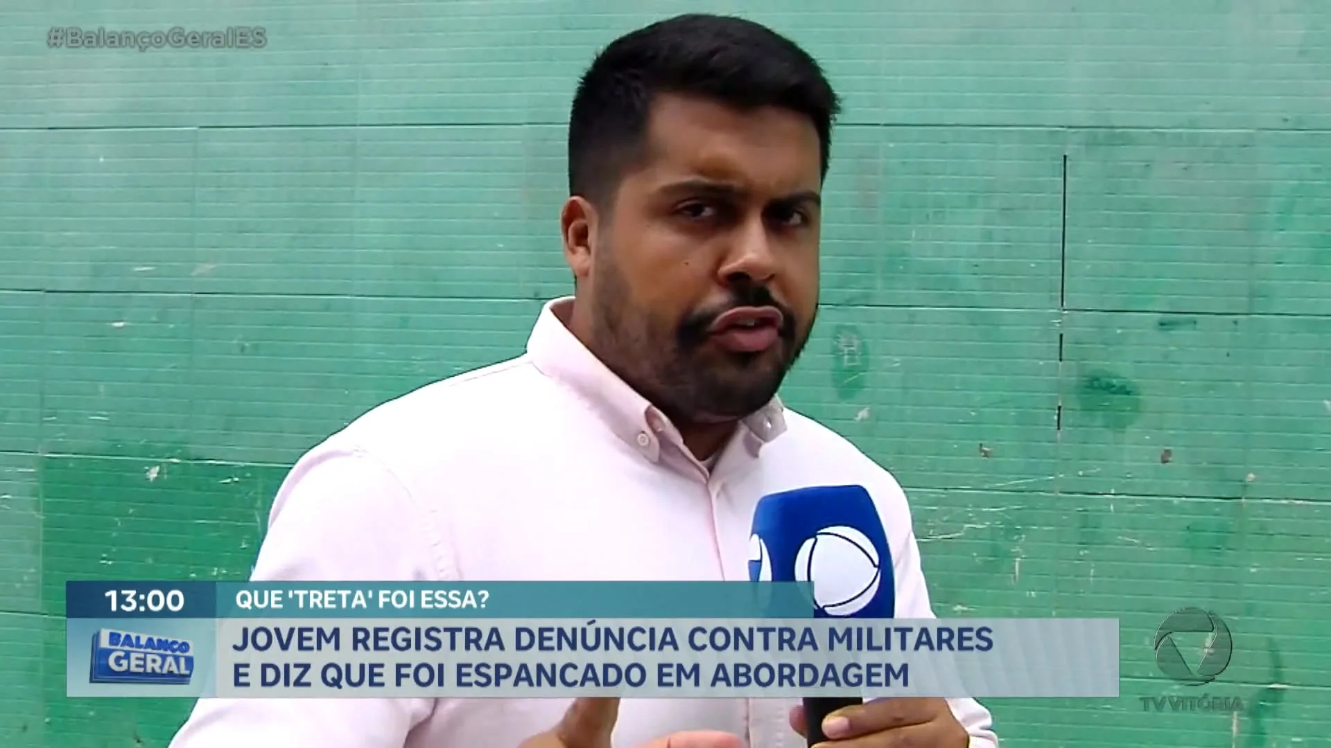 Jovem registra denúncia contra militares e diz que foi espancado em abordagem