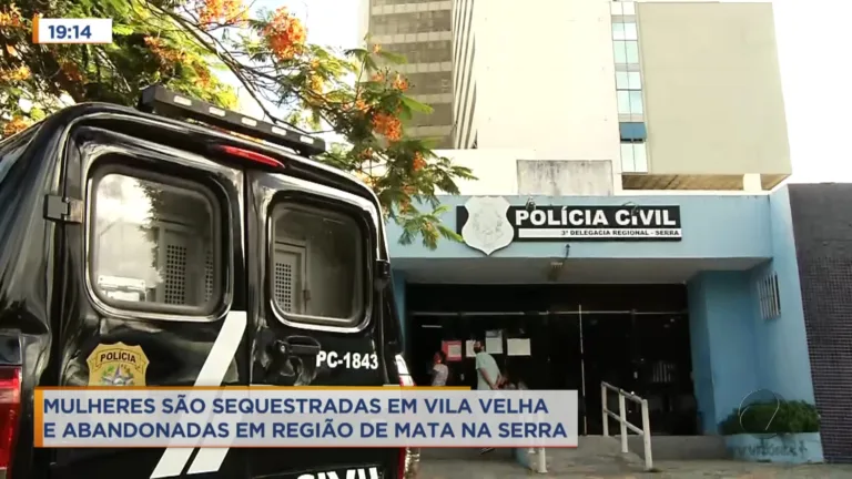 Mulheres são sequestradas em Vila Velha e abandonadas em áreas e mata na Serra