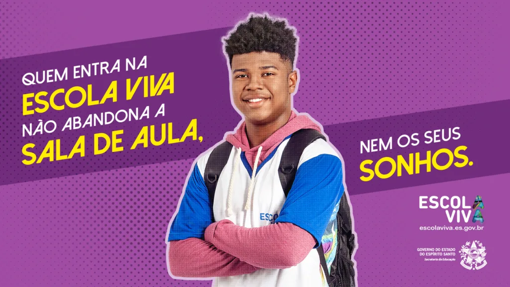 "Quem entra na Escola Viva não abandona a sala de aula, nem os seus sonhos"