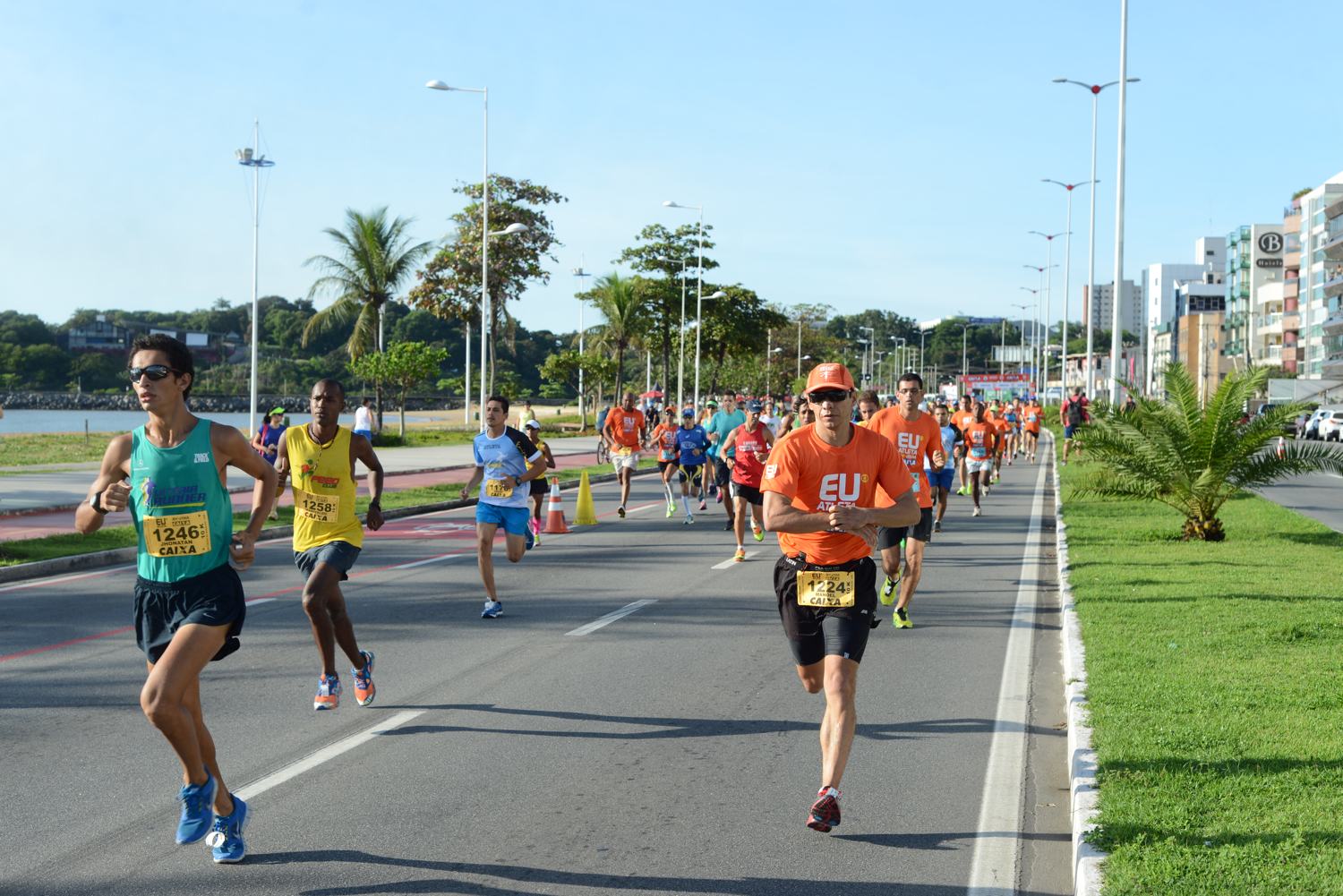 Corrida Eu Atleta agita a orla de Vila Velha no domingo. Kits são entregues neste sábado!