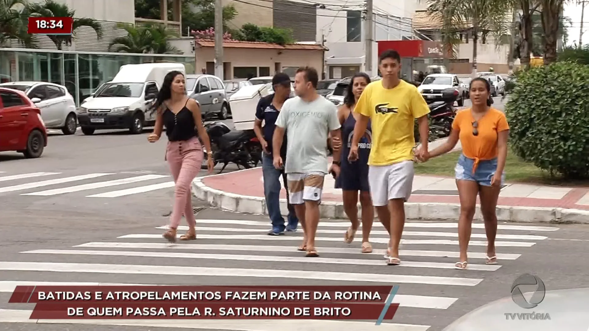 Trailer do Cidade cobra sinalização em cruzamento de Itaparica