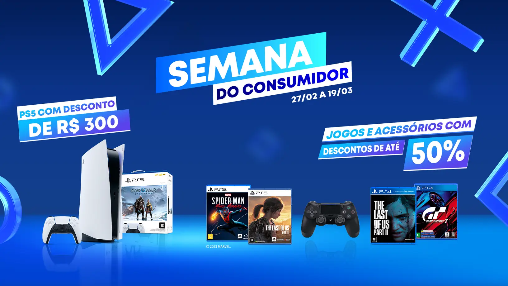 Semana do Consumidor: PlayStation dá start nesta segunda-feira (27/2)