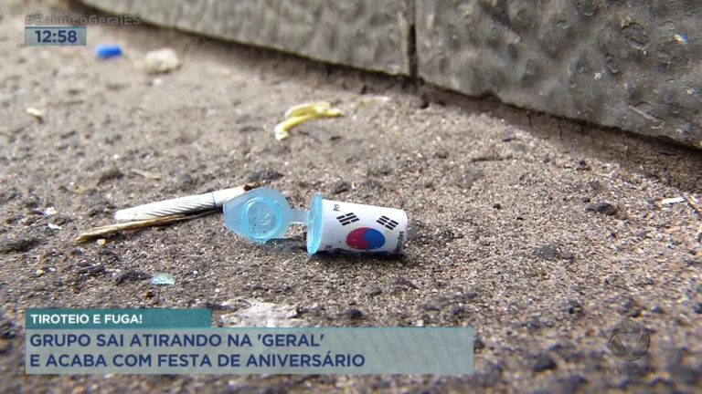 Grupo sai atirando na'geral' e acaba com festa de aniversário