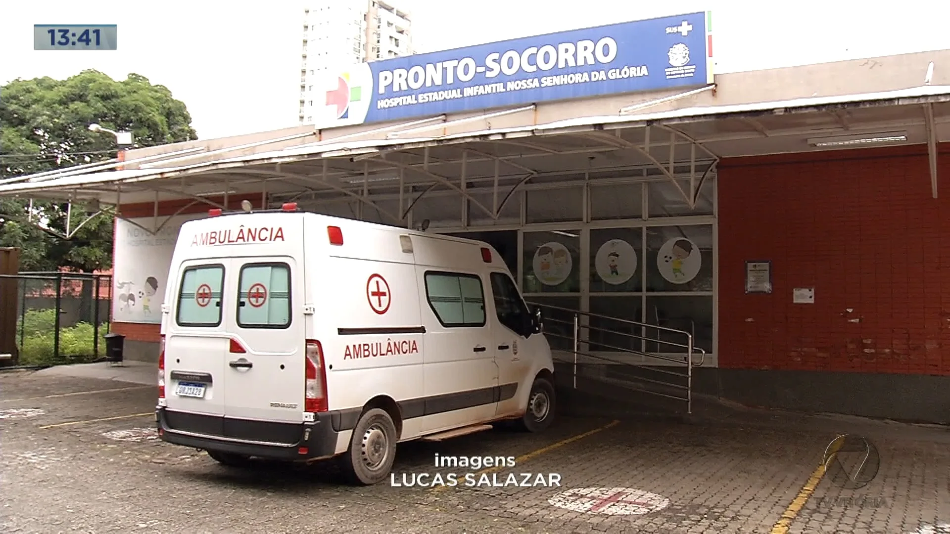 Está em casa o menino de oito anos vítima de bala perdida, no bairro Itararé, em Vitória