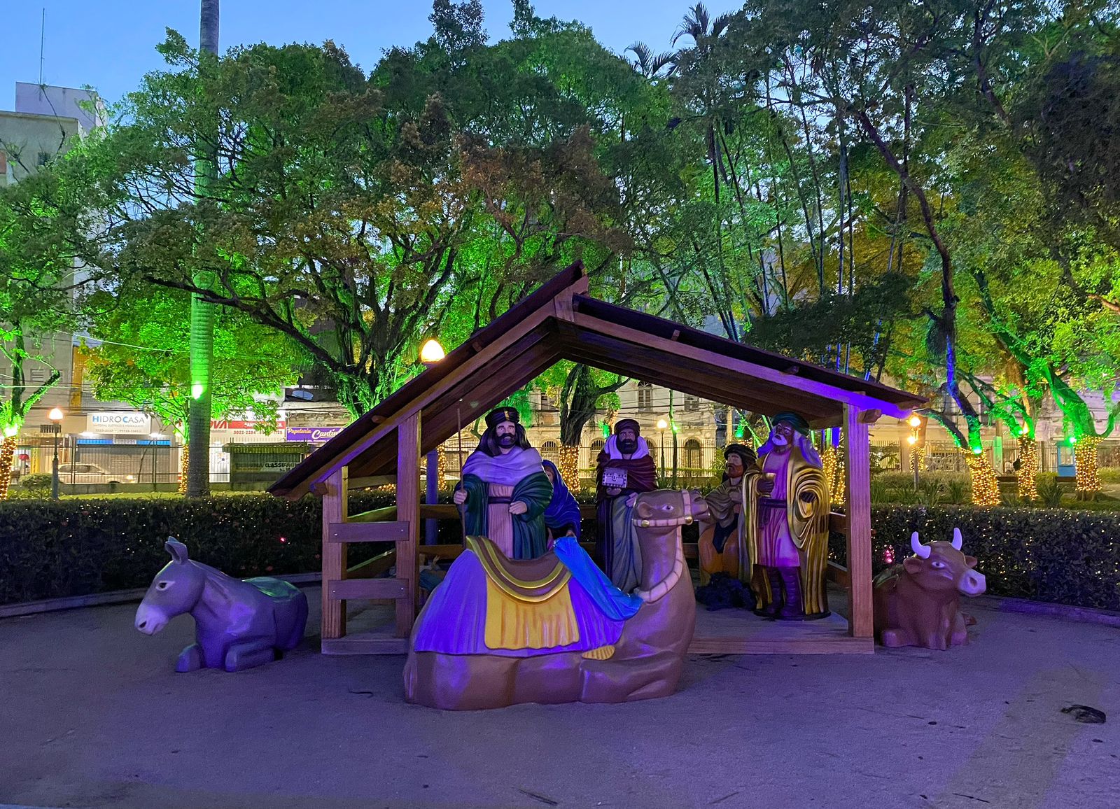 Parque Moscoso terá Papai Noel, árvore gigante e chuva de neve