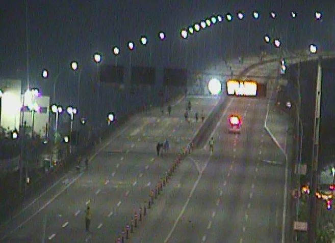 Terceira Ponte é liberada para veículos após fim de protestos a favor do governo Bolsonaro