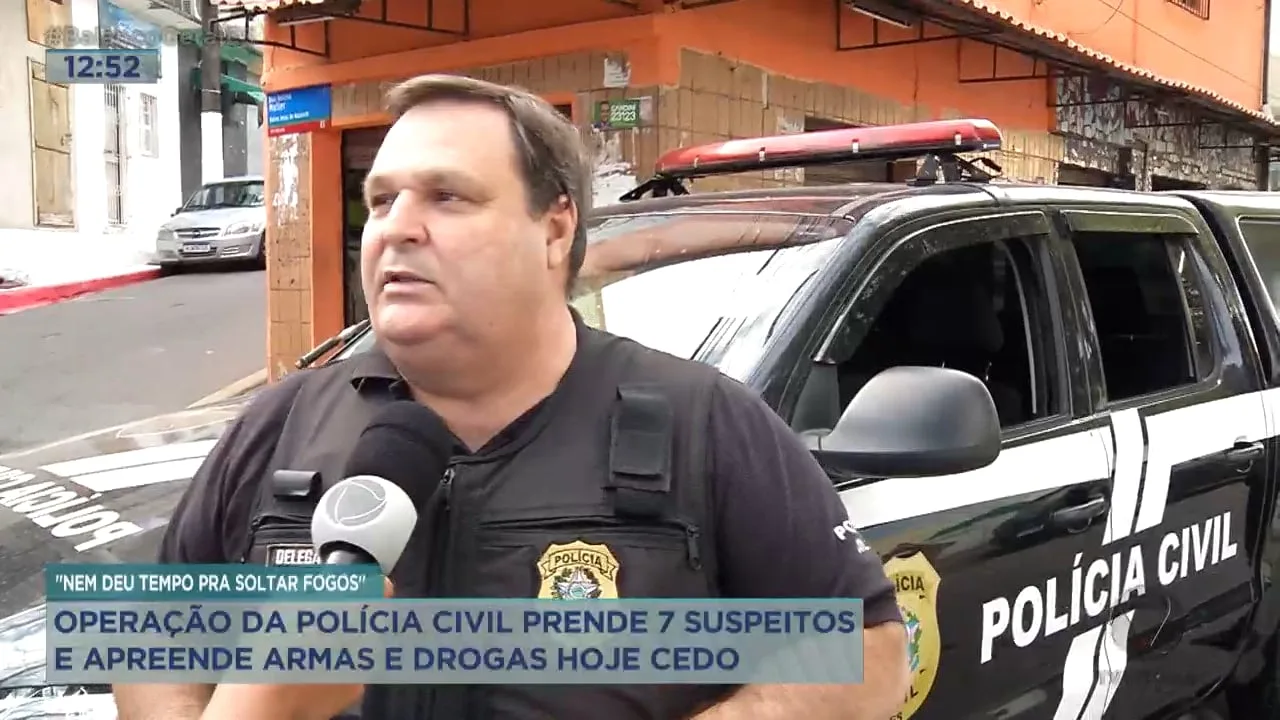 Polícia Civil realiza a quarta fase da Operação Sicário em cidades do Estado