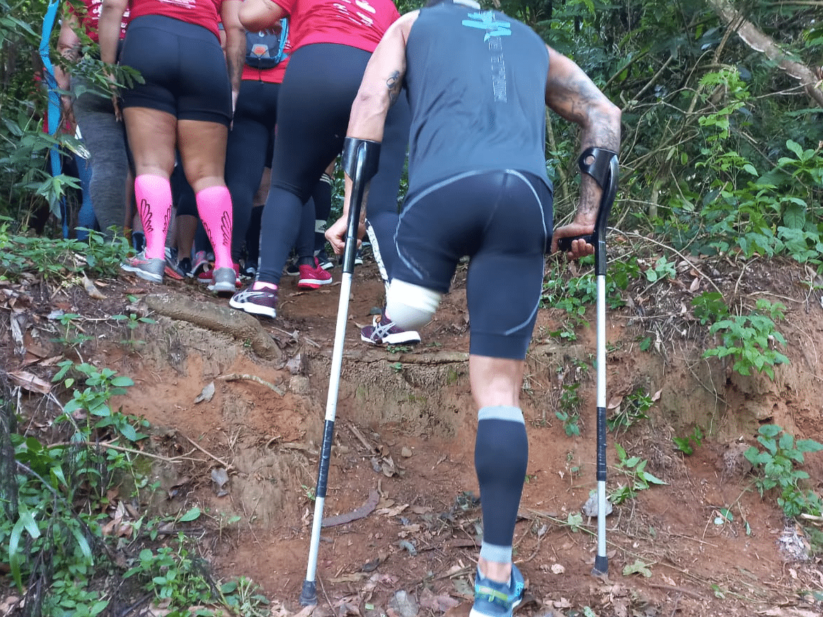 Superação: corredor vira exemplo e arranca aplausos no Circuito Capixaba de Montanhas