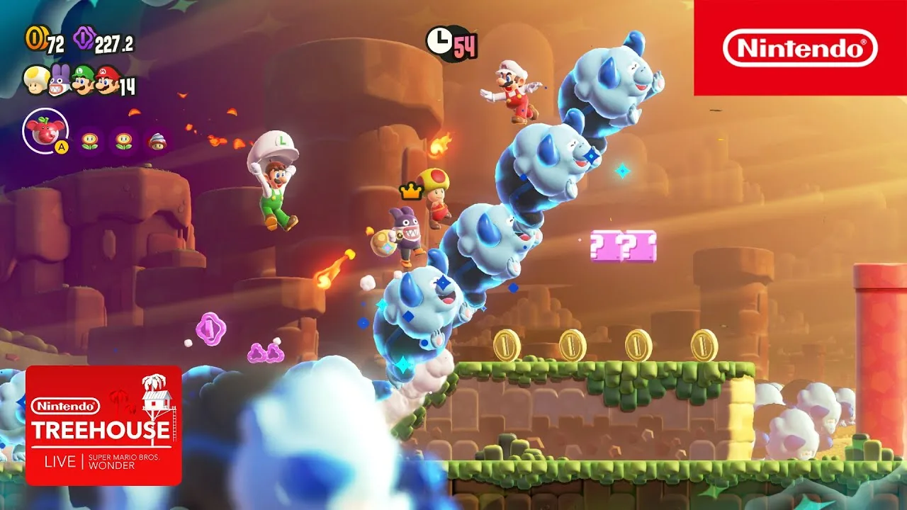 Nintendo Revela 20 Minutos de Gameplay de Super Mario Bros. Wonder