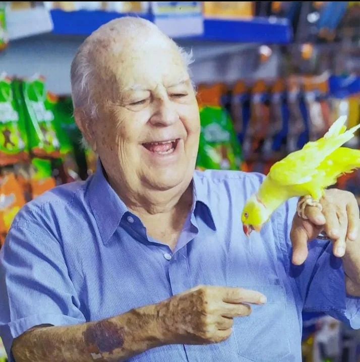 Fundador da loja de produtos pet Fumaral, da Vila Rubim, Danilo Alpino morre aos 90 anos