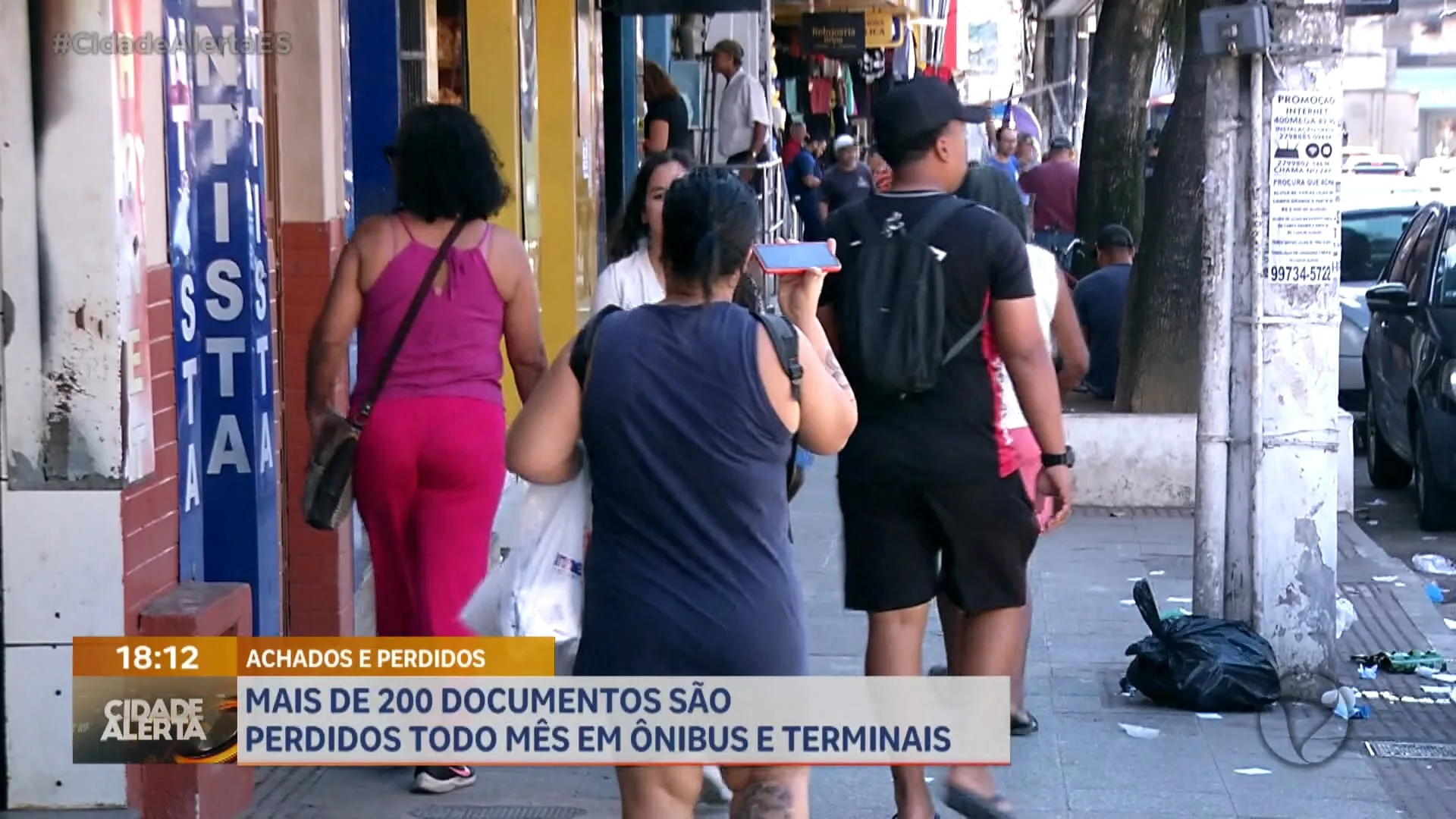 Mais de 200 documentos são perdidos todo mês em ônibus e terminais