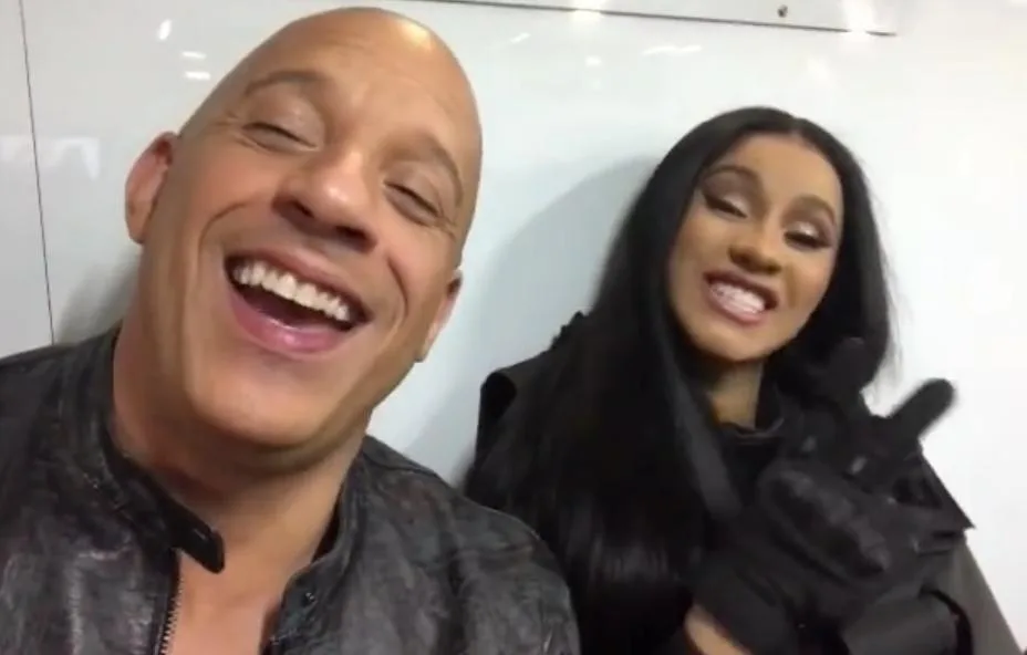 Vin Diesel confirma Cardi B no novo filme da franquia Velozes e Furiosos