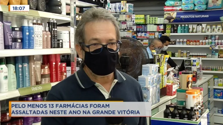 Cresce o número de assaltos à farmácias na Grande Vitória