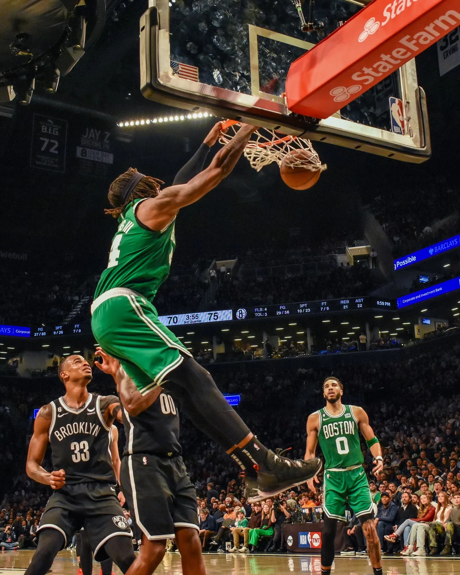 Boston Celtics vence Brooklyn Nets em jogo de líderes e disparam na NBA