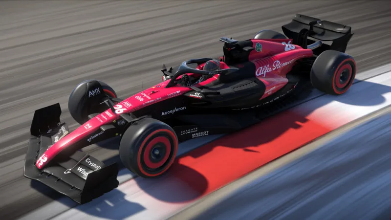 Carro 2023 da Alfa Romeo F1 Team chega para o EA Sports F1 22