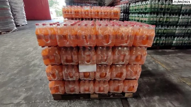 Justiça vai leiloar mais de 417 mil litros de refrigerante no ES