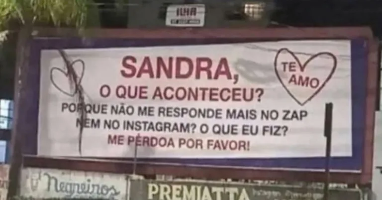 Outdoor amoroso da Sandra em Vila Velha viraliza na web: "A verdade"