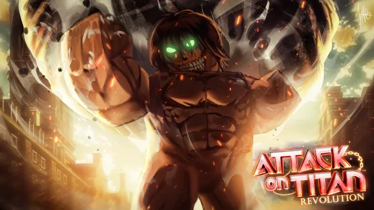 Roblox: códigos de Attack on Titan Revolution com giros e poções