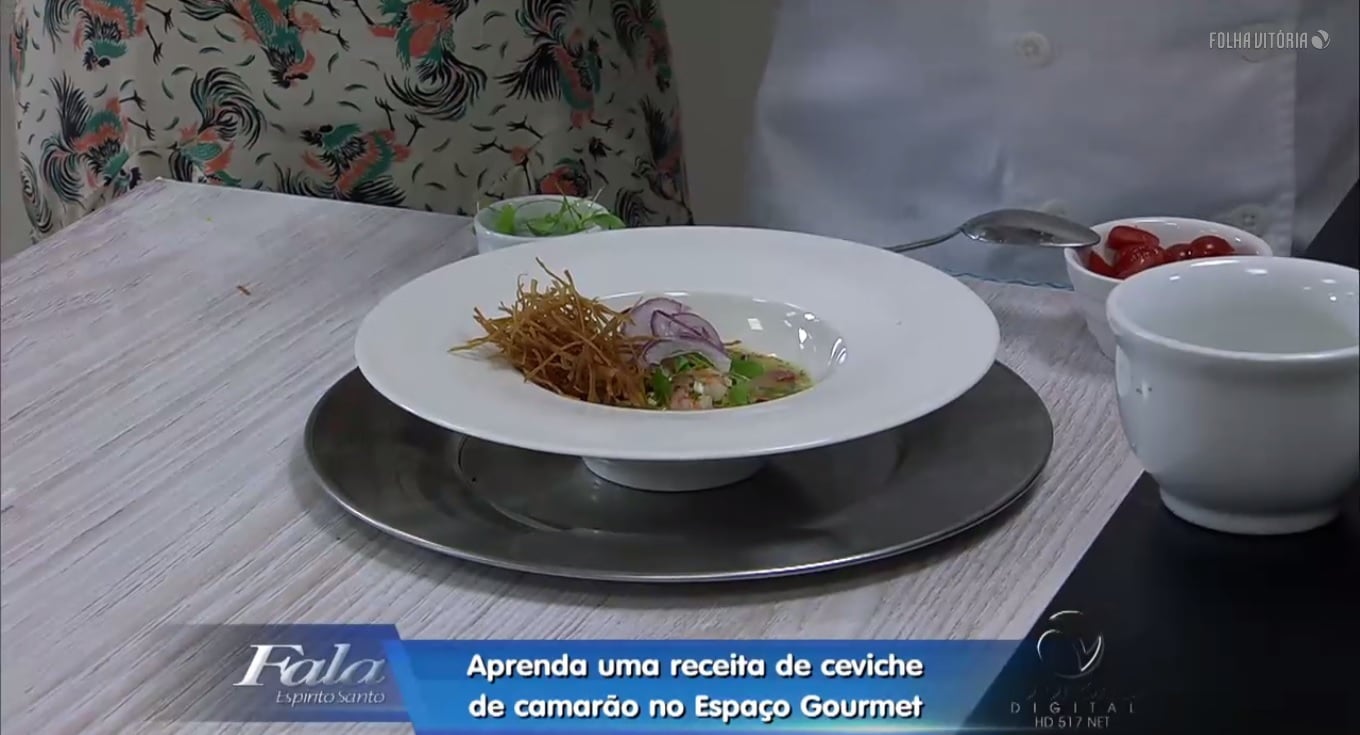 Receita de Ceviche de Quinteño de Camarão