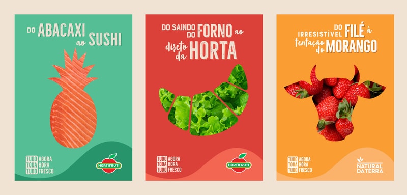 Campanha da Binder para o Hortifruti Natural da Terra reforça posicionamento da rede varejista