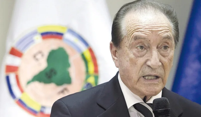 Por corrupção, ex-presidente da Conmebol Eugenio Figueredo é banido pela Fifa