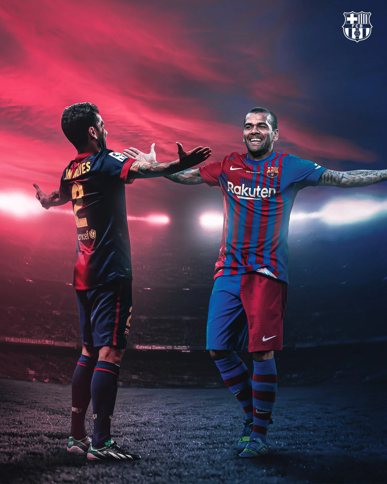 Daniel Alves acerta retorno ao Barcelona com aval de Xavi: 'Good Crazy'