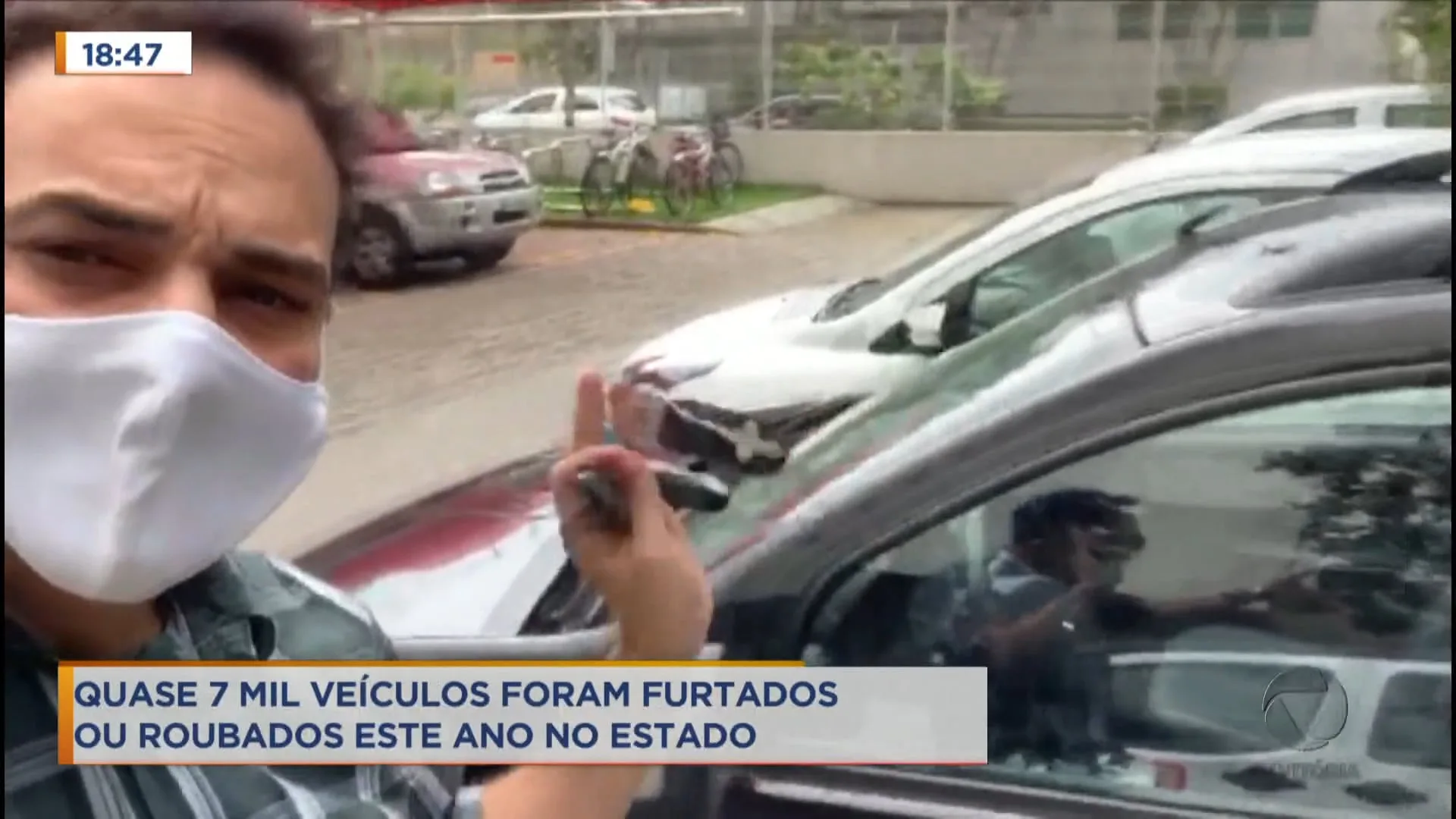 Quase 7 mil veículos foram furtados  ou roubados este ano no estado