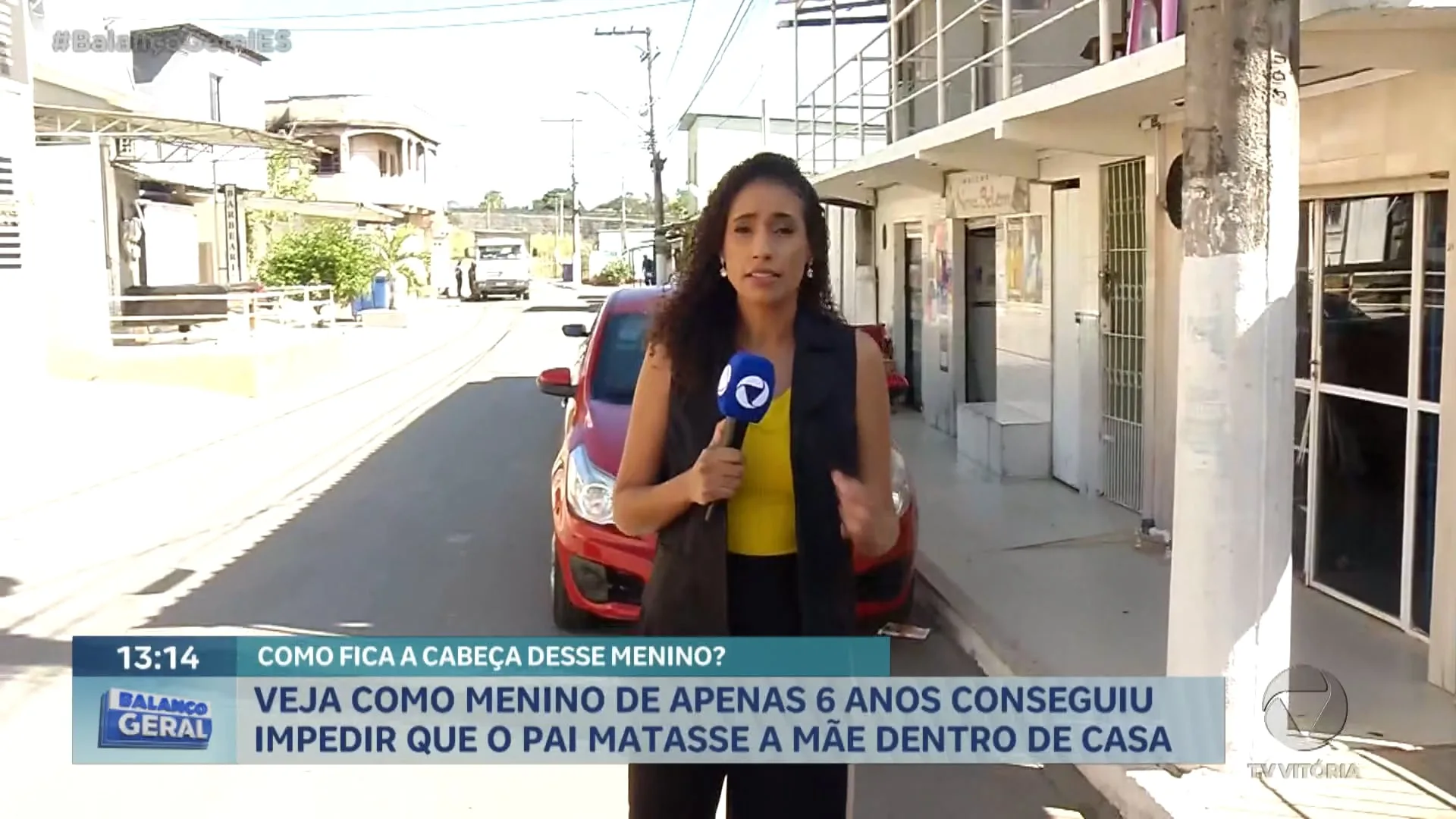 Mulher é agredida pelo ex na frente do filho