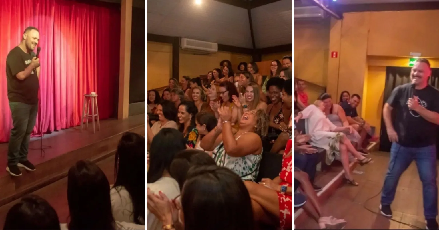 Sexo, impotência e traição: médico do ES faz show de humor com casos inusitados Sexo, impotência e traição: médico do ES faz show de humor com casos inusitados