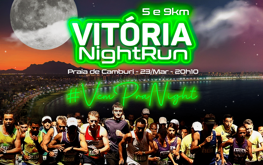 Vitória Night Run: corredores vão pros embalos de sábado à noite