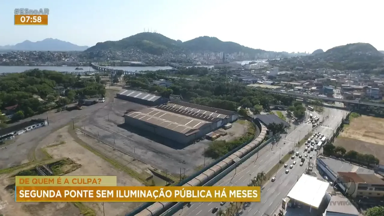 De quem é a culpa? Segunda Ponte sem iluminação há meses