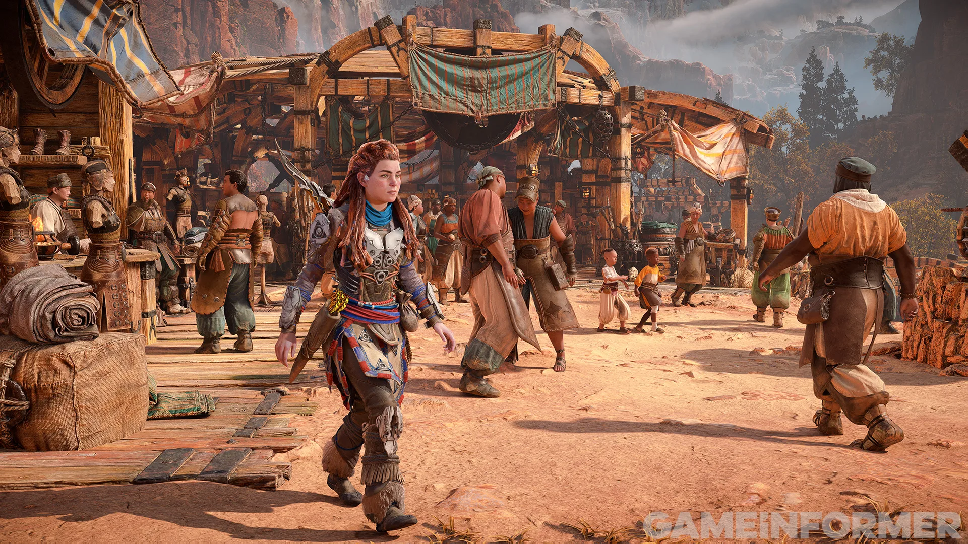 Novas imagens de Horizon Forbidden West são reveladas pela Game Informer