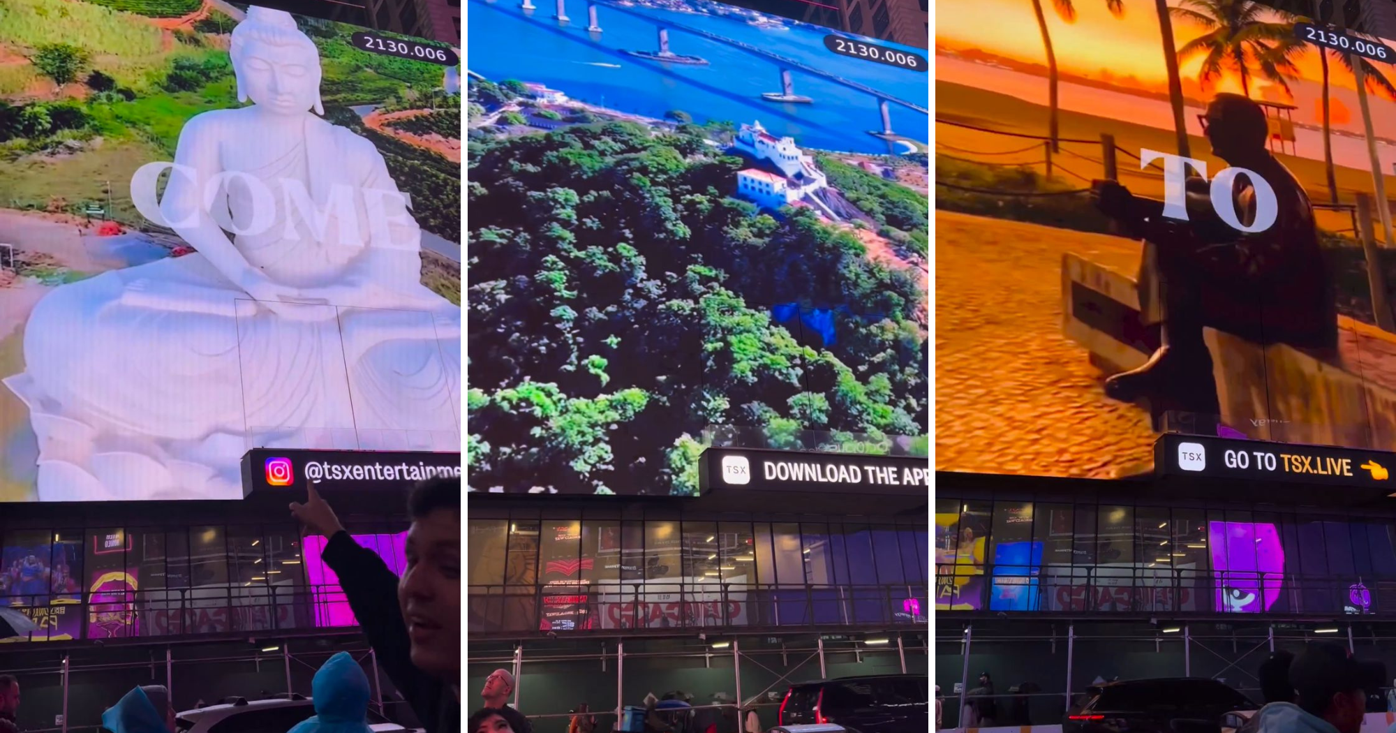 De Buda gigante a Transcol: pontos turísticos do ES aparecem na Times Square, em Nova York