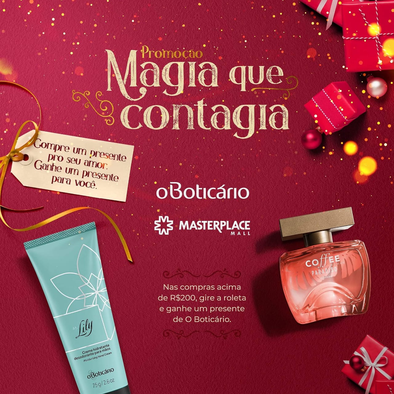 Campanha de Natal do Masterplace Mall