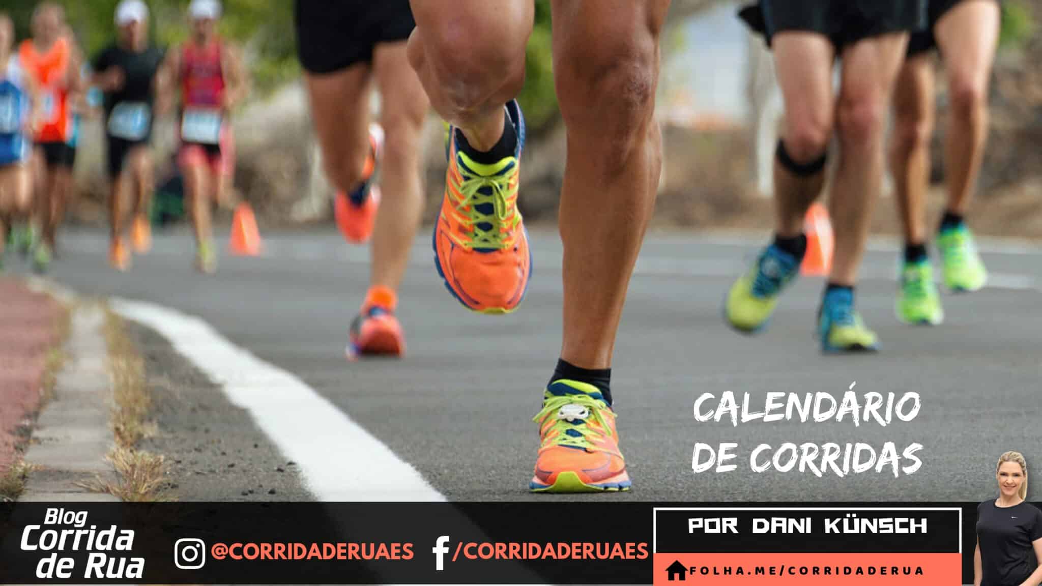 Calendário traz a maior prova de 16k do país, a maior meia do ES e o maior circuito de corridas da América Latina