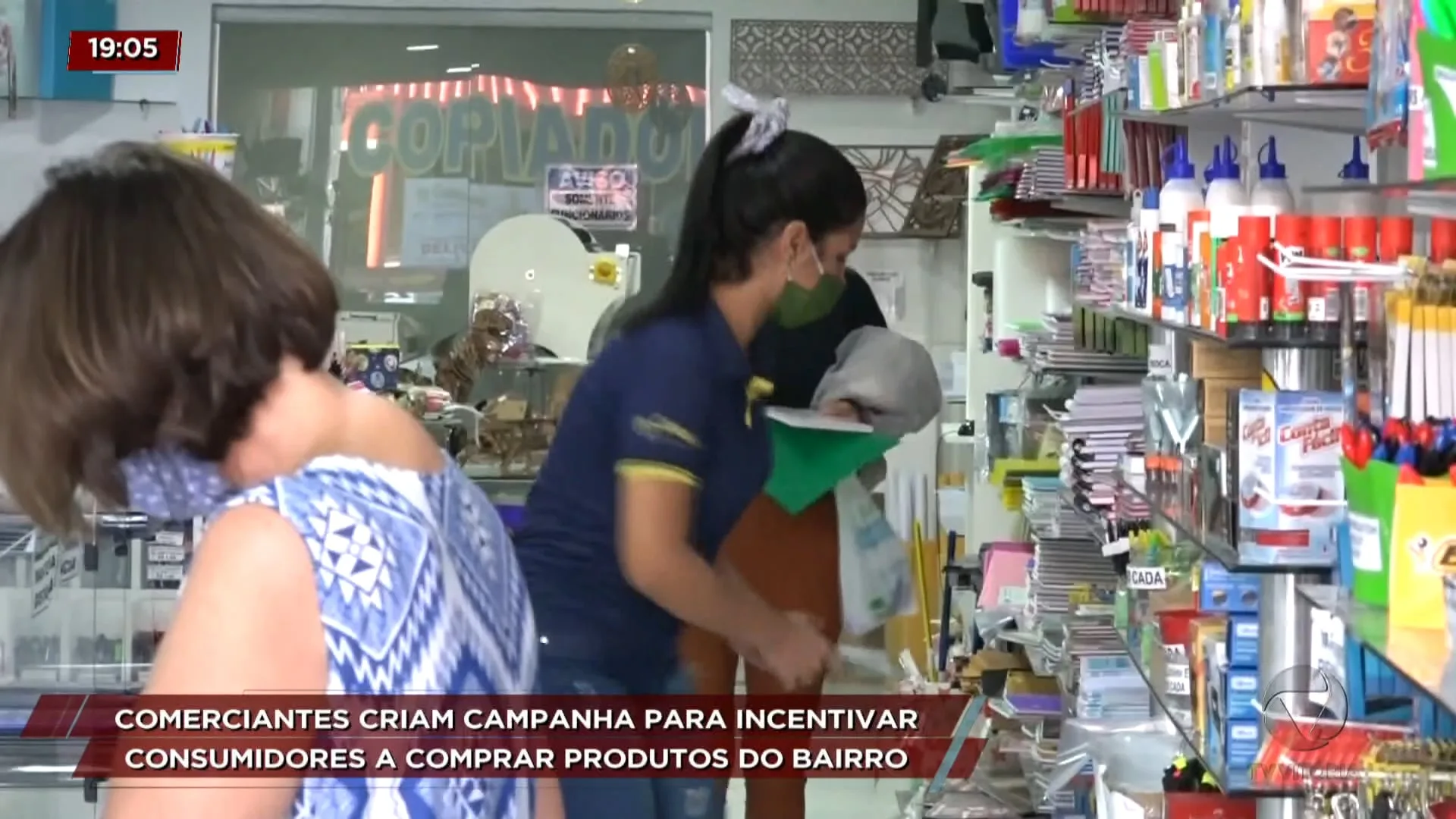 Comerciantes criam campanha para incentivar consumidores a comprar produtos do bairro