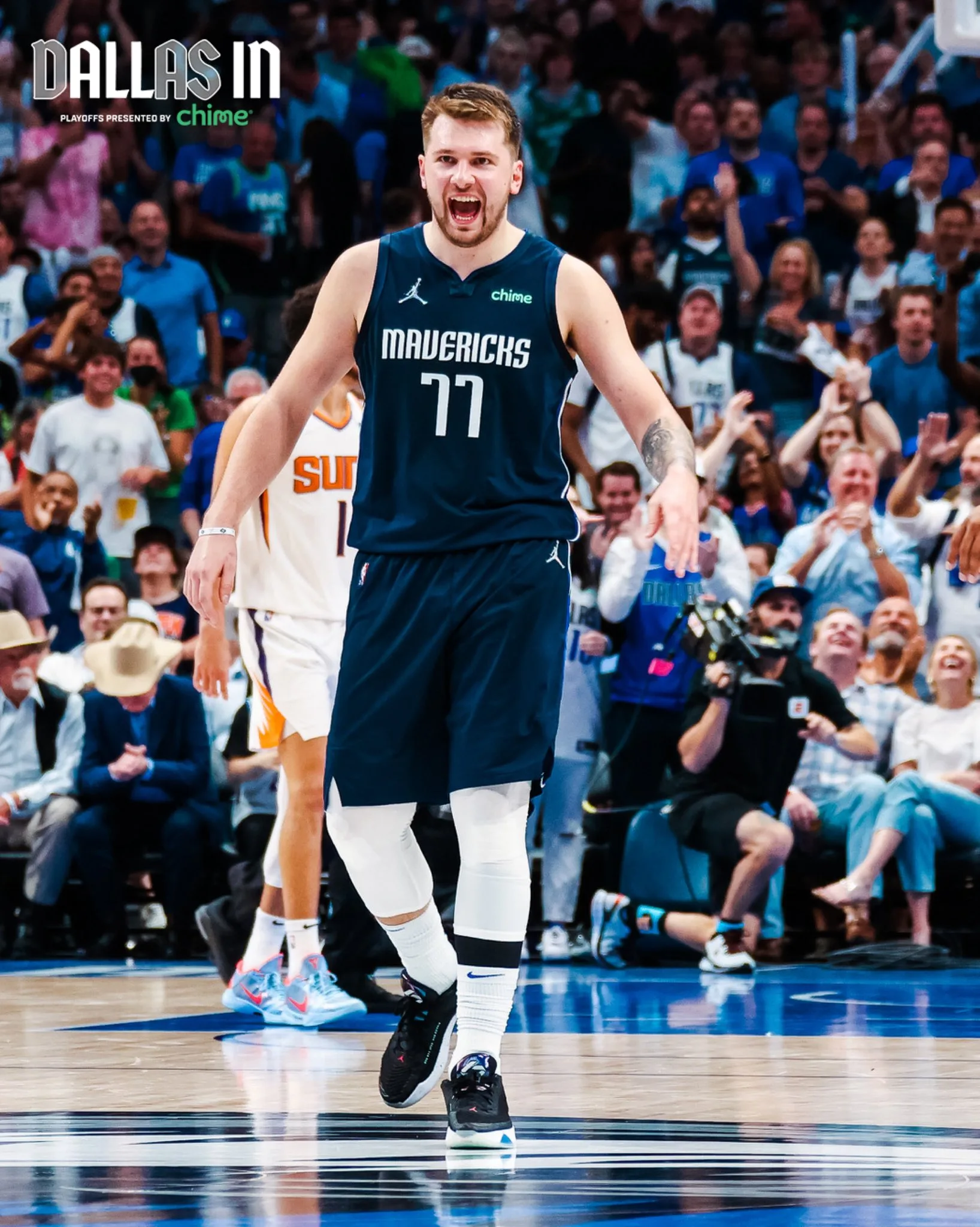 Mavericks vencem Suns e empatam série nos playoffs da NBA; Heat avança