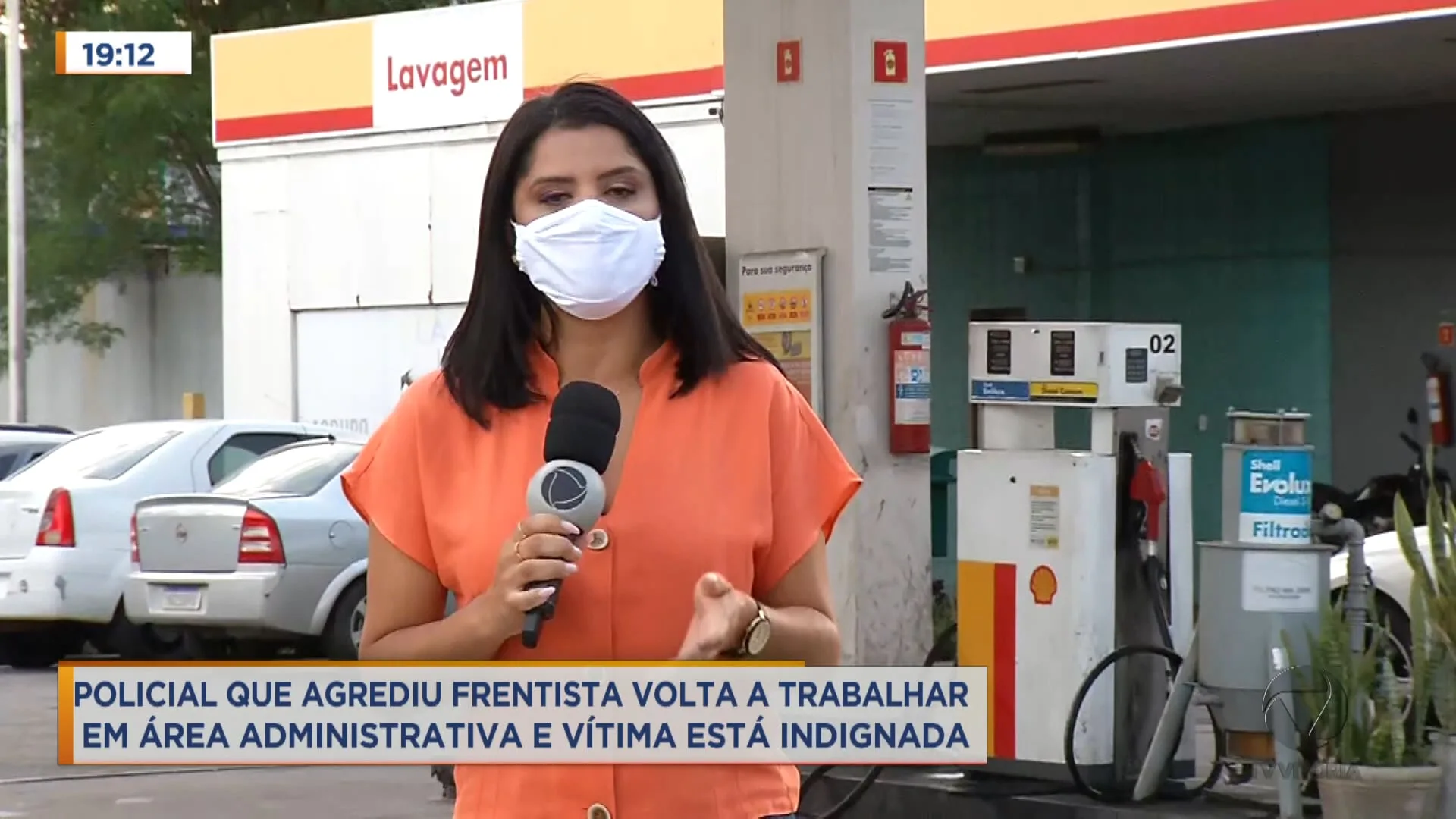 Frentista que foi agredido por policial militar está indignado porque o PM voltou a ativa