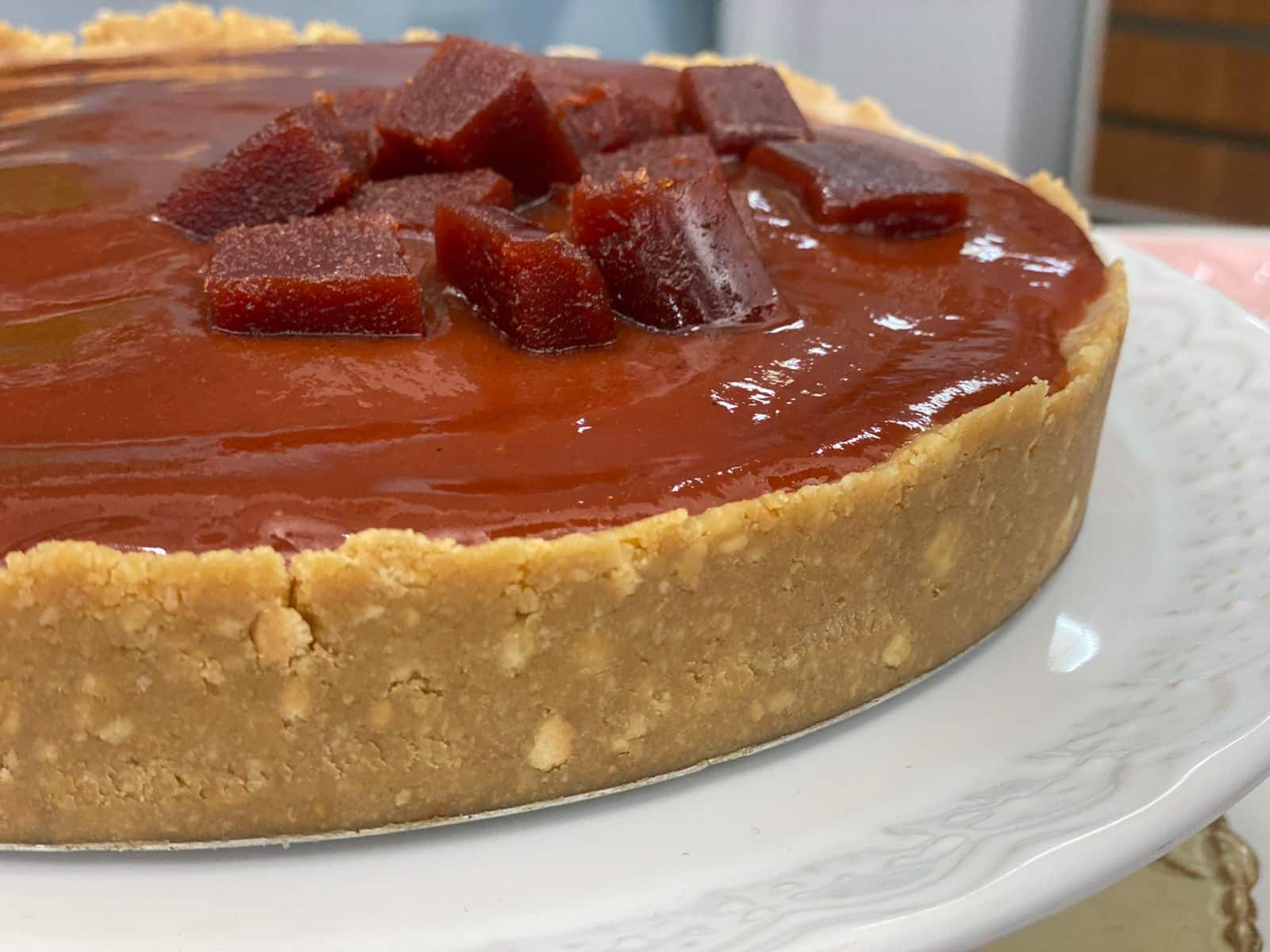 Como fazer um delicioso cheesecake Romeu e Julieta