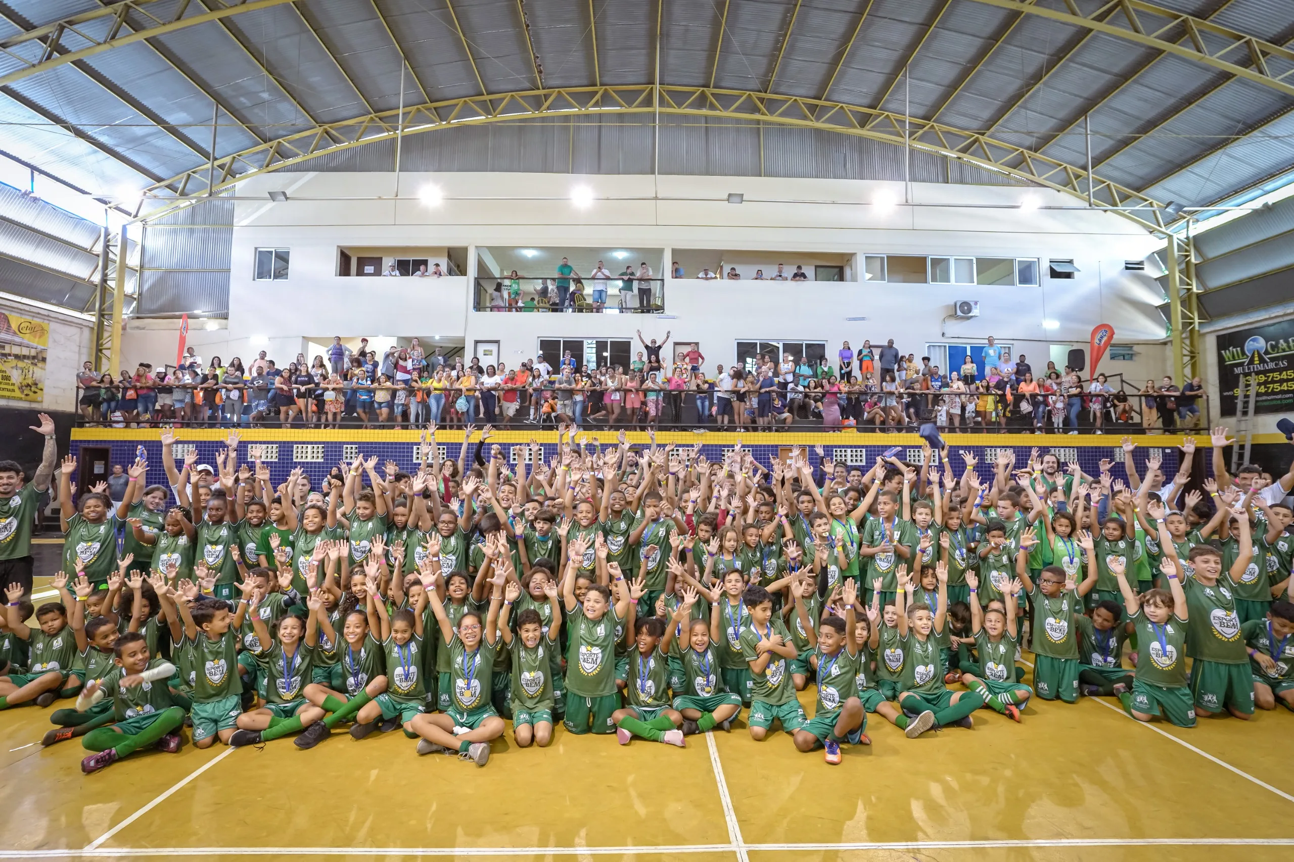 Esporte de graça para 300 crianças de escolas públicas em Vila Velha; como fazer a inscrição