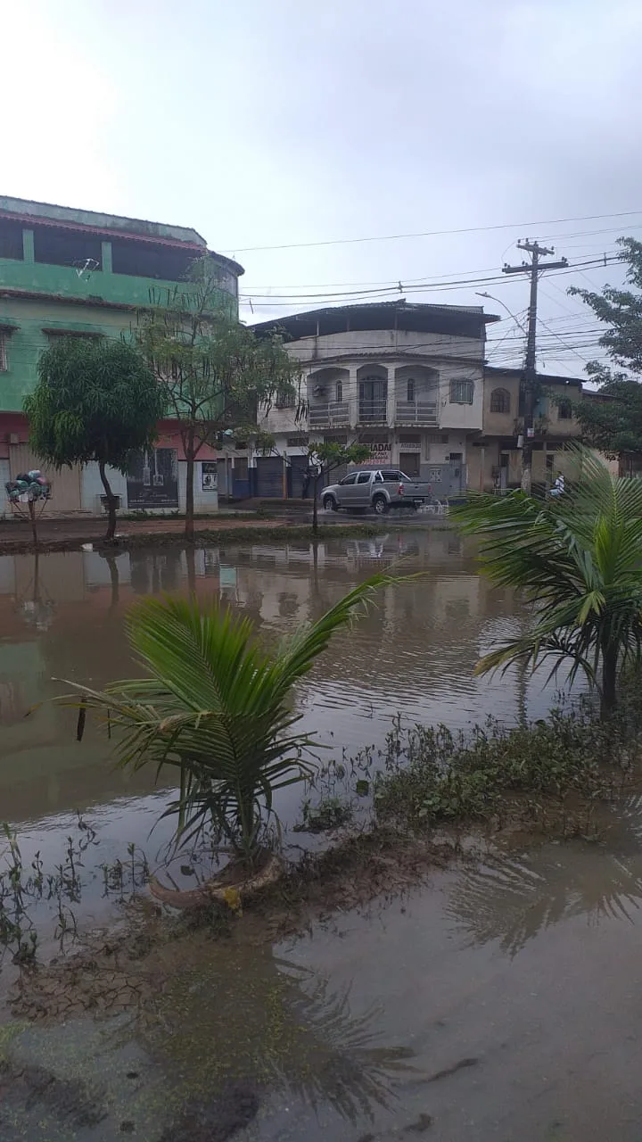 Dia começa com chuva, queda de árvores e alagamentos na Grande Vitória