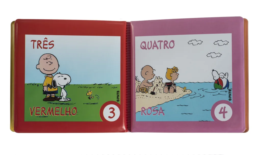 Livro de Banho Snoopy interior