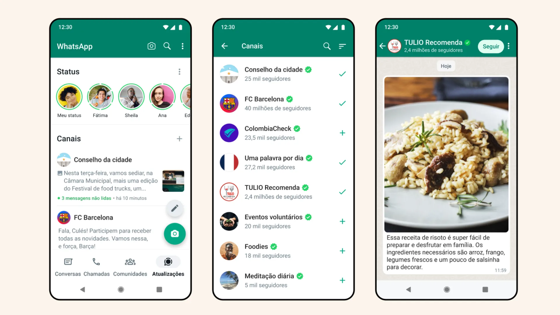 Canais no WhatsApp: entenda para que serve nova função