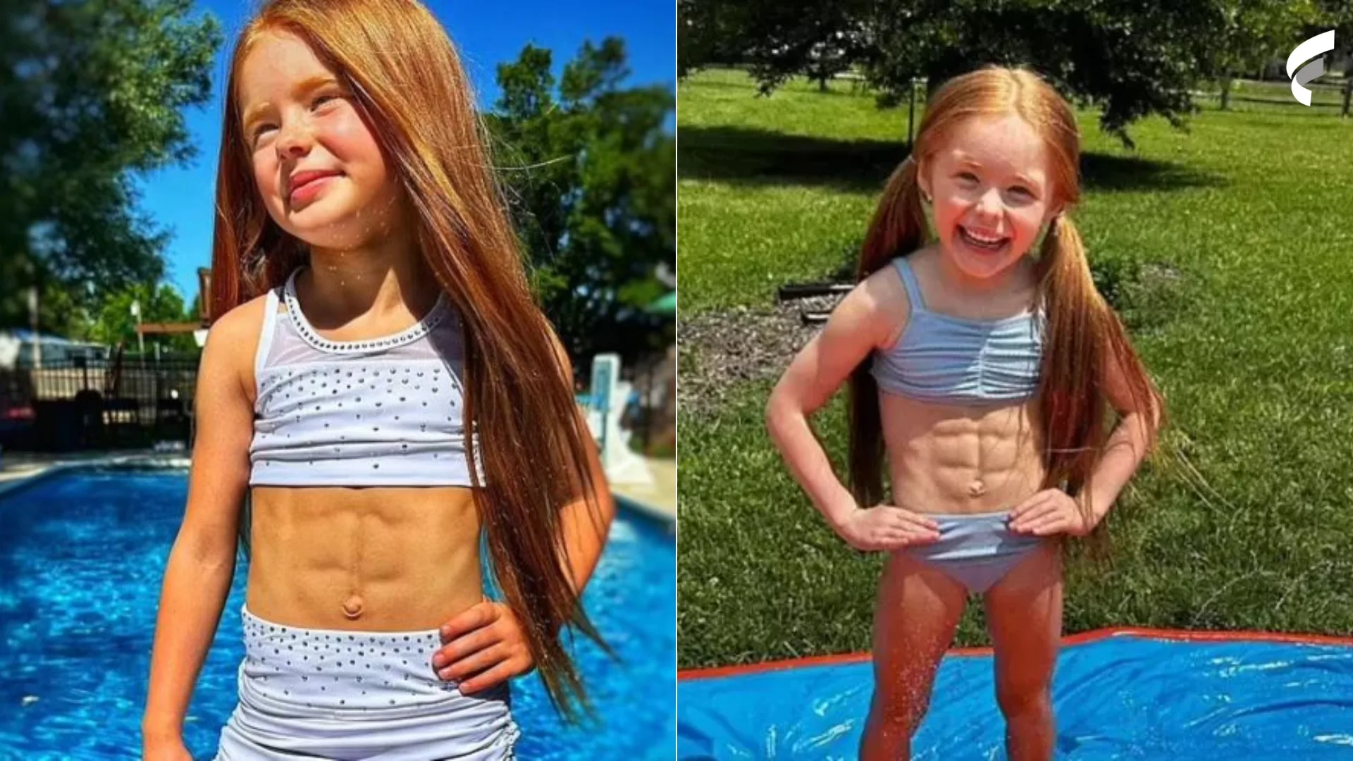 Mini Gracyanne? Menina de 7 anos viraliza com dieta e barriga tanquinho