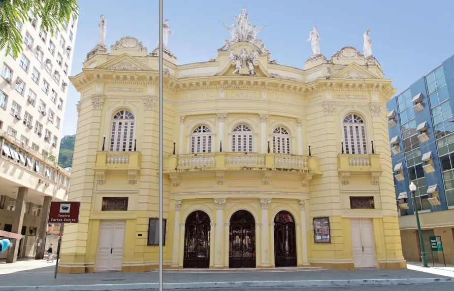 Fechado desde 2017, Teatro Carlos Gomes terá ampla reforma de R$ 20 milhões