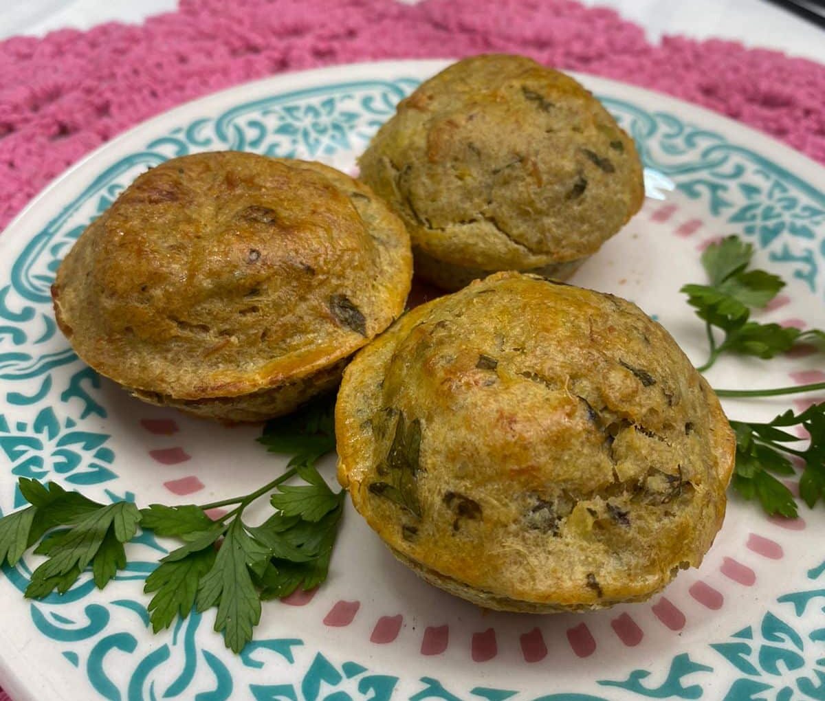 Receita fit! Aprenda a fazer empada de batata doce com frango simples e gostosa